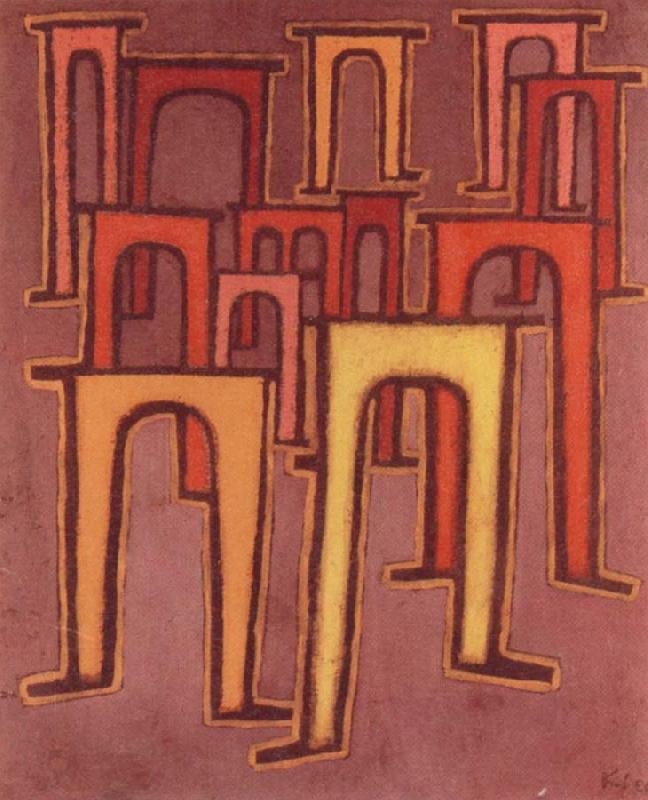 Paul Klee Revolution des Viadukts